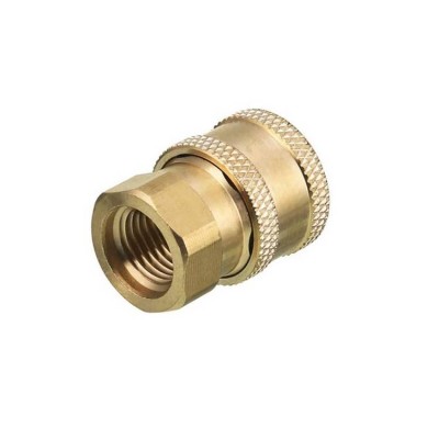 2020 China made standard sintered  brass fittings Connect Coupling for pipe connection